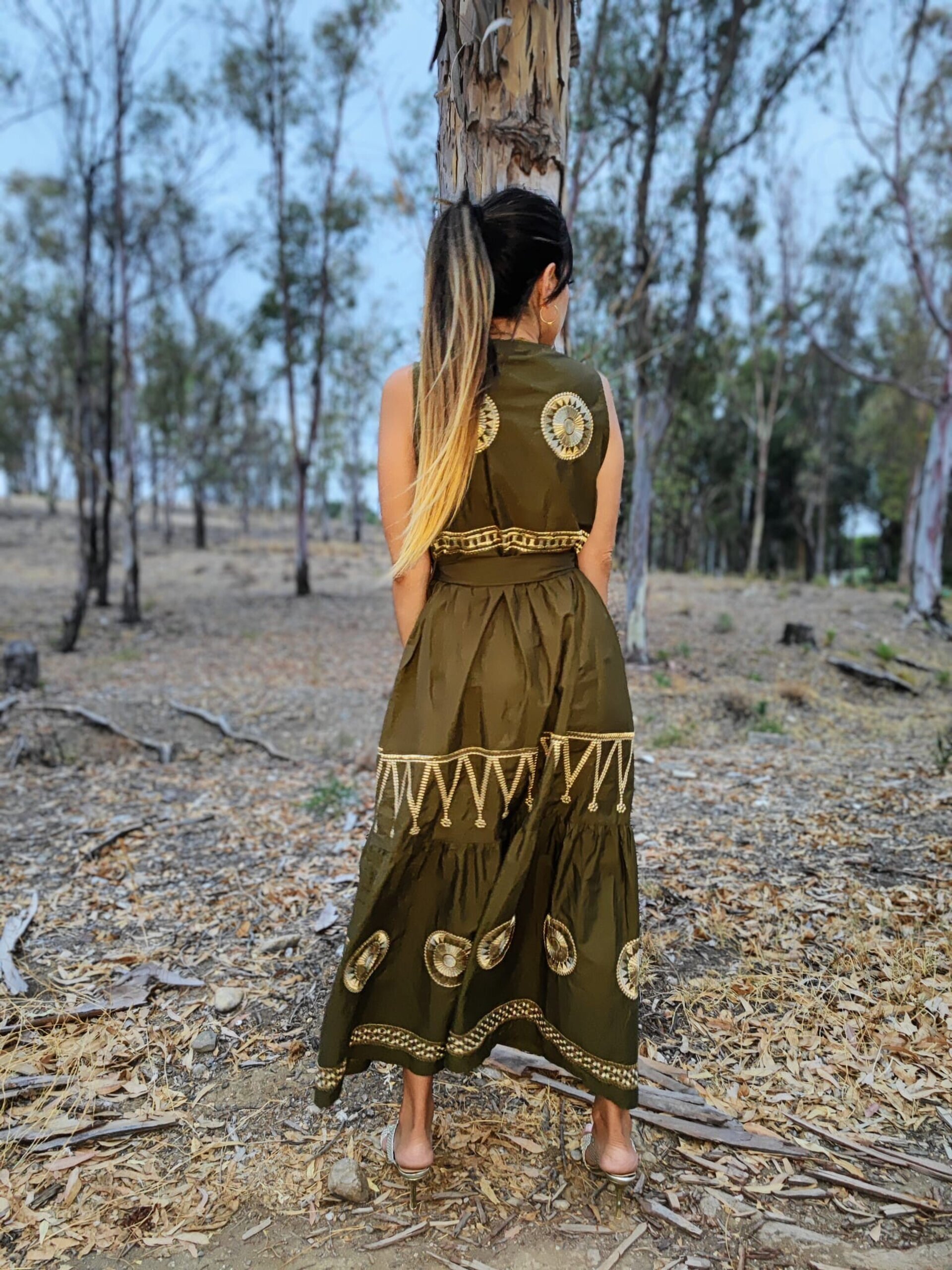 VESTIDO GOLD PARADISE - 5