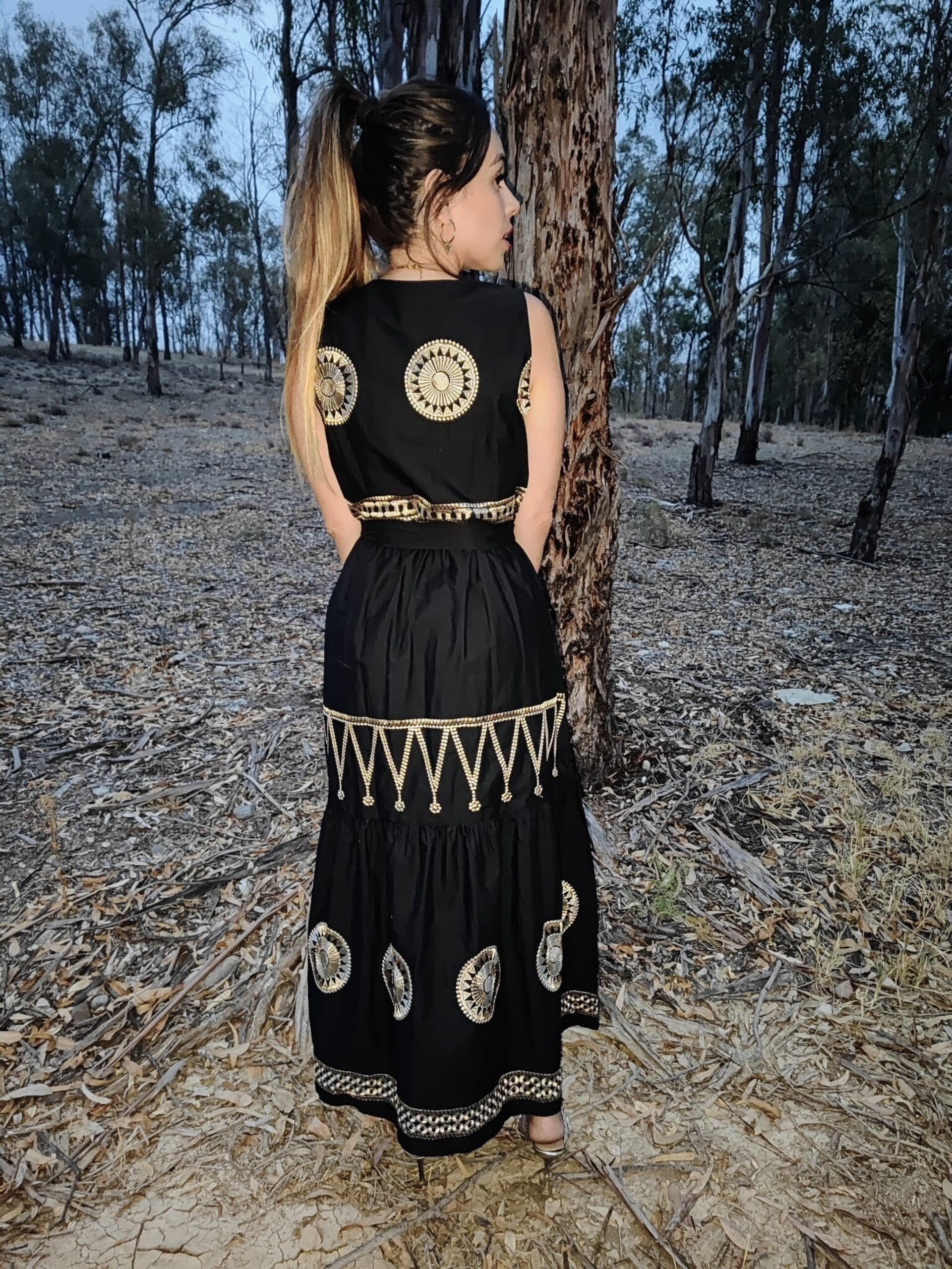 VESTIDO GOLD PARADISE - 4