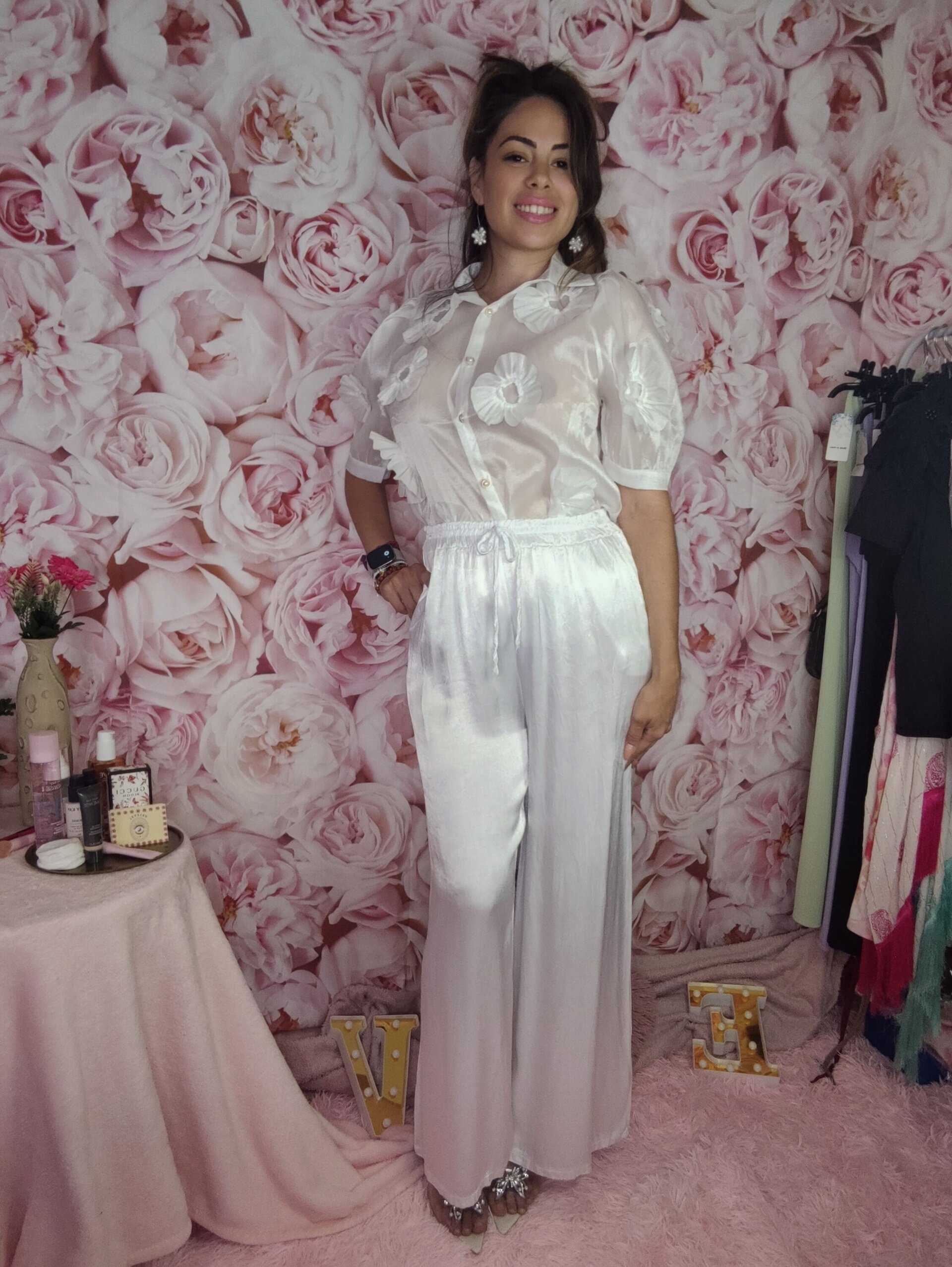 PANTALON LINO BRILLANTE - 3